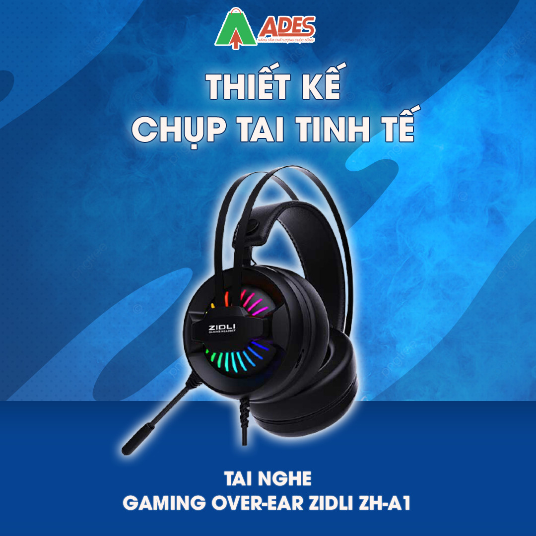 Tai Nghe Gaming Over-Ear Zidli ZH A1